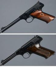 Two Colt Rimfire Semi-Automatic Pistols