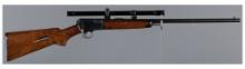 Pre-WWII Winchester Model 63 Semi-Automatic Rifle with Scope