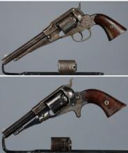 Two Remington Percussion Revolvers