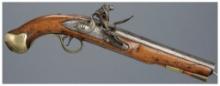 D. Egg British Light Dragoon Flintlock Pistol