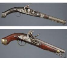 Two Antique Muzzleloading Pistols