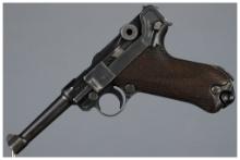 Mauser "S/42" Code "1937" Date Luger Semi-Automatic Pistol