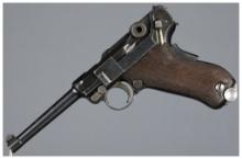 Brazilian Contract DWM Model 1906 Luger Pistol