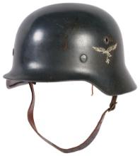 German Model 1940 Double Decal Luftwaffe Combat Helmet