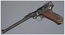 Imperial German "1917" Date DWM M1914 Artillery Luger Pistol