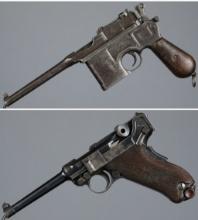 Two German Semi-Automatic Pistols