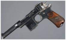 Belgian Pieper-Bergmann Model 1910 Pistol