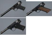 Three High Standard Semi-Automatic Pistols