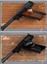 Two Colt Rimfire Semi-Automatic Pistols with Boxes