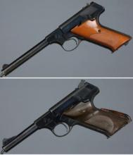 Two Colt .22 LR Semi-Automatic Pistols