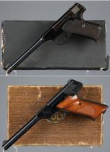 Two Colt .22 Rimfire Semi-Automatic Pistol with Boxes