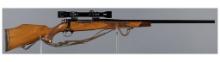 West German Weatherby Mark V Rifle in .340 Magnum with Scope