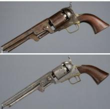 Two Colt Pattern Percussion Revolvers