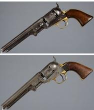 Two Antique Colt Revolvers