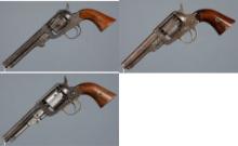 Three America Percussion Revolvers