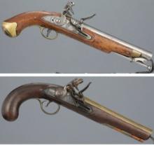 Two English Flintlock Pistols