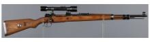 WWII German Mauser Model 98 Low Turret Sniper Rifle