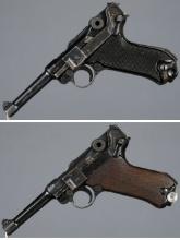 Two German Military Semi-Automatic Pistols