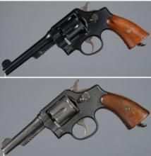 Two U.S. Military Smith & Wesson Double Action Revolvers