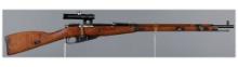 Hungarian Mosin-Nagant 91/30 M52 Sniper Rifle with Scope