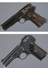 Two European Semi-Automatic Pistols