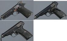 Three French Semi-Automatic Pistols