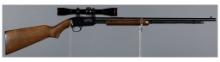 Winchester Model 61 Slide Action Rifle with Scope