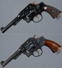 Two Brazilian Contract Smith & Wesson Model 1917 Revolvers