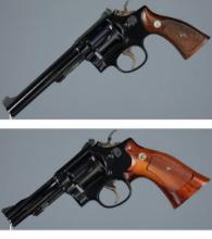 Two Smith & Wesson K-Frame Double Action Revolvers