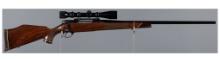 West German Weatherby Mark V Rifle in .340 Magnum with Scope