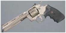 Electroless Nickel Colt Python Double Action Revolver