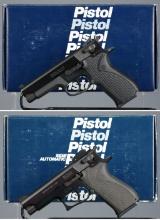 Two Smith & Wesson Semi-Automatic Pistols with Boxes