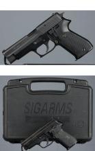 Two Sig Sauer Semi-Automatic Pistols