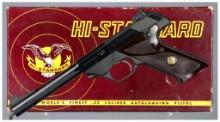 High Standard Model 103 Spermatic Tournament Pistol with Box