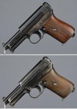 Two Mauser Semi-Automatic Pistols