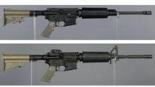 Two Surplus Ammo & Arms LOW15 Semi-Automatic Rifles