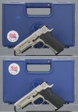 Two Smith & Wesson Semi-Automatic Pistols with Cases