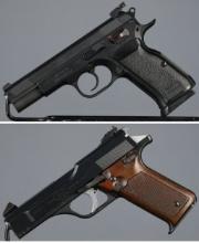 Two European Semi-Automatic Pistols