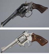 Two Double Action Revolvers