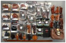 Large Group of Holsters and Accessories