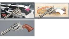 Three Single Action Revolvers