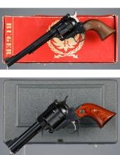 Two Ruger New Model Blackhawk Single Action Revolvers