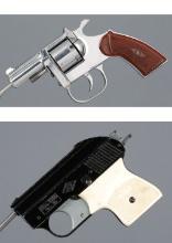 One Revolver and One Starter Pistol