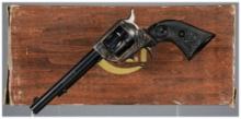 Colt Peacemaker .22 Dual Cylinder Revolver with Box