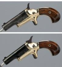 Consecutive Pair of Colt Fourth Model Derringers