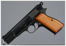 Belgian Browning High-Power Semi-Automatic Pistol