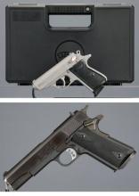 Two Semi-Automatic Pistols