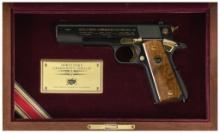 Cased Auto Ordnance WWII Commemorative Model 1911A1 Pistol