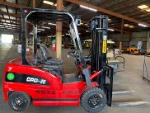 NEW 2024 AGT ELECTRIC FORKLIFT CPD20