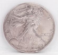 1991 Silver Eagle; 1 Oz. Fine Silver